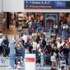 Chaos am Düsseldorfer Flughafen: Fünf Gepäckförderbänder waren am Mittwochmorgen ausgefallen. Tausende Koffer und Taschen mussten zurückgelassen werden.