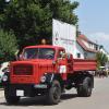 Die Traktoren- und Oldtimerfreunde Wullenstetten, hier beim Umzug in Aufheim, veranstalten am Wochenende ein Oldtimertreffen.