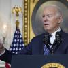 Ein Auftritt, der Folgen haben könnte: US-Präsident Joe Biden spricht im diplomatischen Empfangsraum des Weißen Hauses. 