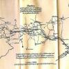 Eine Planskizze vor über 100 Jahren, die eine mögliche Trasse für eine Eisenbahn von Donauwörth durch das Kesseltal bis nach Amerdingen skizzierte. Aus den Plänen wurde aus verschiedensten Gründen aber nichts. Archivfoto: Herreiner