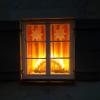 So sah es im vergangenen Jahr aus: Die Fenster des Pfarrhauses in Gannertshofen im adventlichen Lichterschein.