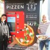 Gianna Sorino und Carlo Tortorici betreiben in Babenhausen die Trattoria „Al Castello“. Jetzt gibt es ihre Pizza auch 24/7 aus dem Automaten.