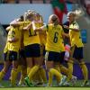 Sie spielen am Freitag im Viertelfinale gegen Belgien: Schwedens Frauennationalmannschaft. Wir haben die Infos rund um die Übertragung und den Termin für Sie. 