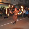 Mit einer stimmungsvollen Feuershow bietet die Gruppe „Feuer & Poing“ bei der Kultur- und Kaufnacht in Babenhausen am Freitag optische Höhepunkte. 