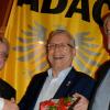 Gute Laune bei der Jahresabschlussfeier des Schwabmünchner ADAC: (v.l.) Erwin Joppich, Dr. Franz Baumann und Hans Nebauer.