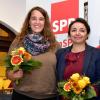 SPD Heike Heubach (links) und Gülüzar Starizin wurden von der SPD mit großer Mehrheit als Kandiaten für die Bezirks- und Landtagswahl nominiert.