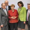 Bundeskanzlerin Angela Merkel war bis gerade in Ingolstadt und sprach im Klenzepark beim Festakt des Deutschen Brauerbundes zu 500 Jahre Reinheitsgebot.