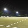 Viele Augsburger Vereine haben die Beleuchtung ihrer Sportstätten bereits auf LED-Strahler umgerüstet, wie hier auf dem Gelände des TSV Firnhaberau. 