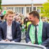 Dieter Hecking und Kevin de Bruyne lieferten eine starke Saison mit Wolfsburg ab.