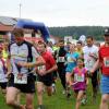 Petrus hatte kein Einsehen mit dem Landkreislauf 2014 in Altenmünster. Doch die Teilnehmer hatten trotzdem ihren Spaß.