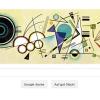So würdigte Google Wassily Kandinsky zu seinem 148. Geburtstag.