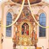 Nachdem der gesamte Innenraum der Aletshauser Kirche gereinigt und mit frischen Farben versehen wurde, ist das Gotteshaus wieder ein Schmuckstück geworden. Eine wahre Meisterleistung hat Restaurator Stefano Cafaggi aus Regensburg bei den Malereien vollbracht.  
