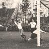 Ab der Saison 1934 spielt der BCA in der Gauliga, in der die besten elf Mannschaften Bayerns aufeinandertreffen. Hier eine Spielszene aus dem Jahr 1935.