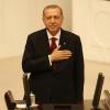 Recep Tayyip Erdogan, Präsident der Türkei, kommt zu seiner Vereidigung im Parlament.