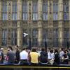 Der Palace of Westminster in London. Dort tagt das britische Parlament. Großbritannien diskutiert wieder über die Abspaltung Schottlands.