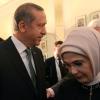 Der türkische Ministerpräsident Recep Tayyip Erdogan und seine Ehefrau Emine bei einem Berlin-Besuch.