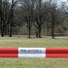 Auch in der Region (hier in Augsburg) sind viele Parks oder Spielplätze momentan gesperrt.