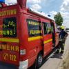 Die Flüssigkeit wurde durch die Feuerwehr gebunden und abgetragen.