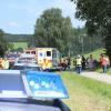 Schwerer Verkehrsunfall bei Balzhausen auf der Staatsstraße 2525 mit mehreren Verletzten: Die Polizei ist als Erstes am Unfallort gewesen.