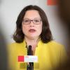 Andrea Nahles will, dass die Frage, wer bei der nächsten Wahl Kanzlerkandidat wird, frühzeitig entschieden wird.