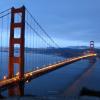 Die Golden Gate Bridge in San Francisco ist die meistfotografierte Brücke der Welt.