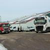 Die Verkehrssituation am Hermes-Auslieferungslager ist immer wieder knifflig. Viele Lastwagen und andere Fahrzeuge rangieren dort. 