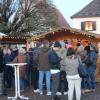 Viele Besucher kamen zur Eröffnung des Türkheimer Weihnachtsmarktes.