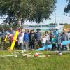 Wie jedes Jahr war der Modellflugverein Stauden wieder beim Ferienprogramm der Gemeinde Fischach (Bild) und heuer erstmals an einem weiteren Termin auch für die Gemeinde Gessertshausen aktiv. 	