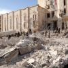 Bei zwei gewaltigen Bombenanschlägen vor Einrichtungen der Sicherheitskräfte in Aleppo sind zahlreiche Menschen ums Leben gekommen. Foto: Syrian Arab News Agency (SANA) dpa