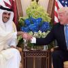 Der Emir von Katar und Donald Trump verstanden sich jüngst bei einem Treffen noch gut. 