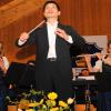 Dirigent Satoshi Hidaka verstärkt seit September 2018 das Schmiechener Orchester. 	