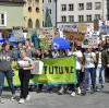 Zwischen 2500 und 3000 Menschen haben am Freitag an der Klimademo in Landsberg teilgenommen