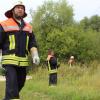 Mit dutzenden Einsatzkräften haben die Feuerwehren aus Rettenbach, Remshart und Harthausen am Montagabend rund um den Silbersee nach dem Vermissten gesucht.