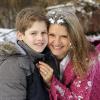 Sabine Sponer mit ihrem Sohn Felix. Mit 13 stirbt der Junge überraschend an Herzversagen.