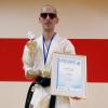 Karateka Rene Steinhübel wurde erneut Bayerischer Meister. 	