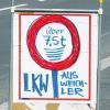 Schilder sollen künftig in Nördlingen deutlich machen, dass auch hier kein Mautausweichverkehr erwünscht ist.