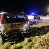 Zu einem heftigen Zusammenstoß ist es am Sonntagabend auf der A7 bei Illertissen gekommen. Ein Fahrzeug überschlug sich dabei. Dies teilte die Polizei mit. 