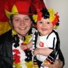 WM 2010: Fans aus Krumbach zeigen Farbe