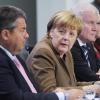 Die Parteien der großen Koalition unter SPD-Chef Gabriel, Kanzlerin Merkel und Bayerns Ministerpräsident Seehofer tragen ihre Differenzen längst auf Offener Bühne aus.