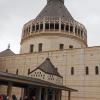 Die Verkündigungs-Basilika in Nazareth steht dort, wo der Engel Maria die bevorstehende Geburt Jesu verkündete haben soll. 