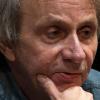 Der französische Autor Michel Houellebecq bei einer Lesung 2017 in Frankfurt/Main.