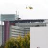 Seit Anfang 2014 werden vom Dach des Klinikums in Augsburg aus Rettungseinsätze mit dem ADAC-Hubschrauber „Christoph 40“ geflogen. 