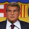 Joan Laporta, Präsident des FC Barcelona, räumt den enormen Schuldenberg des Klubs ein.