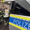 In Gundelfingen läuft wegen Explosionsgefahr ein Großeinsatz mit zahlreichen Einsatzkräften.