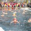 Jahr für Jahr ein besonderes Ereignis: Das Silvesterschwimmen.  