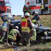 Drei schwerverletzte Frauen nach Geisterfahrer-Unfall auf der A 96