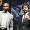 Floyd Mayweather (l) und Manny Pacquiao (r) messen sich am Samstag im "Kampf des Jahrhunderts".