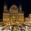 Ein gewohnter und beliebter Anblick: Der Christkindlesmarkt auf dem Rathauplatz dauert diesmal 31 Tage. 