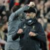 Liverpools Trainer Jürgen Klopp bejubelt einen Treffer gegen den FC Arsenal.