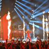 Die Pyro-Show hat nichts geholfen: Lord Of The Lost landen beim ESC auf dem letzten Platz. 